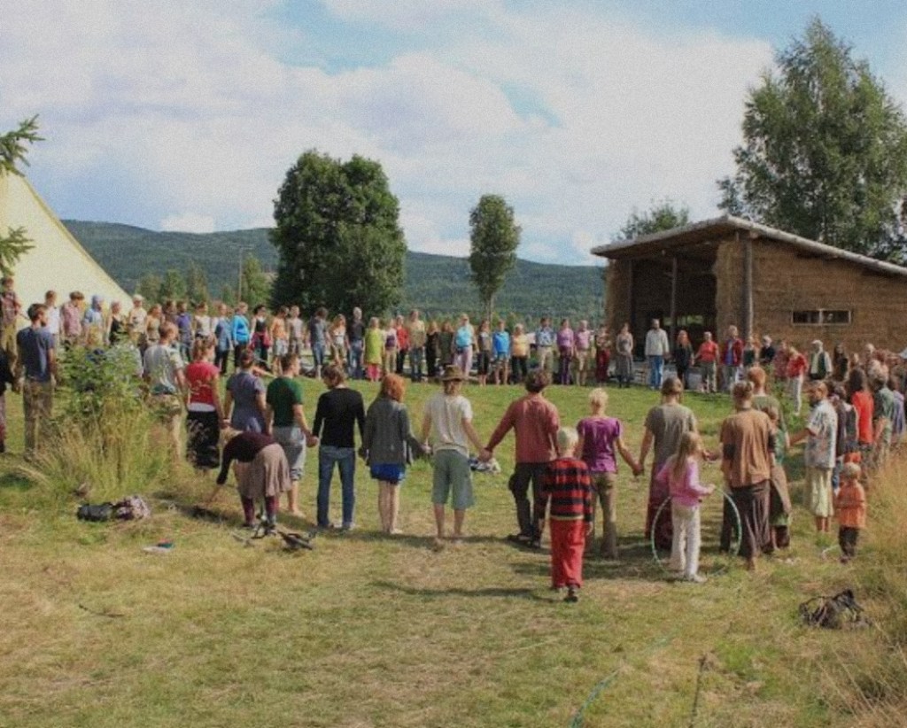 Why do humans do to be involved in the community&nbsp;?