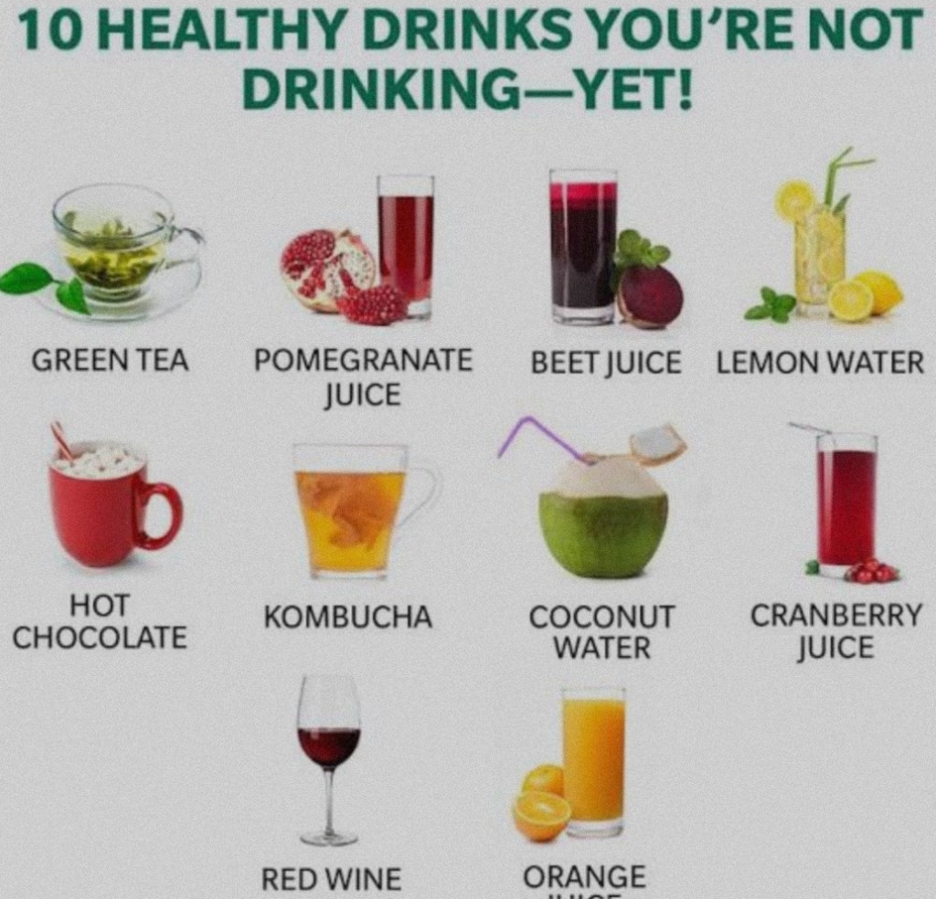 Drinks good for&nbsp;health🤷‍♀️?